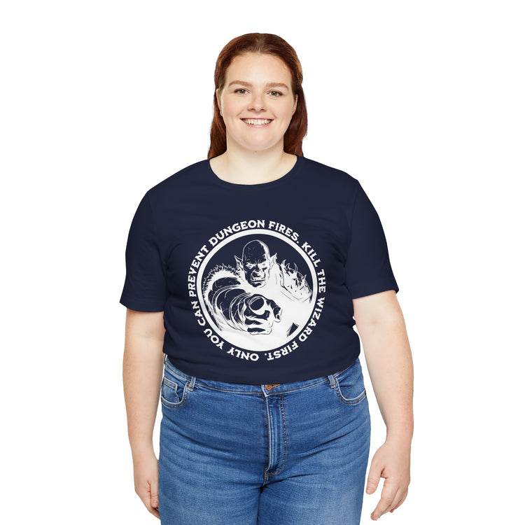 Prevent Dungeon Fires T-Shirt - Fandom-Made