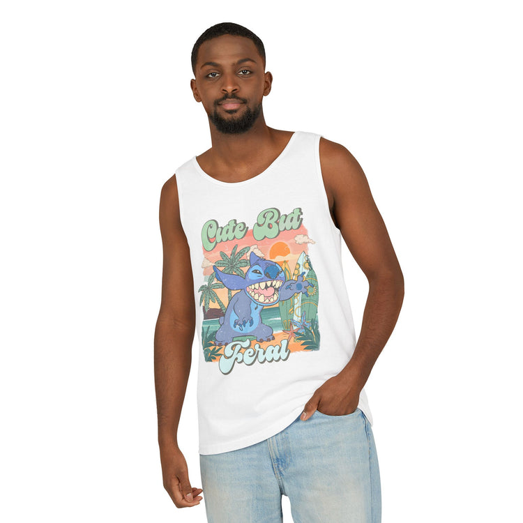 Cute But Feral Tank Top - Fandom-Made