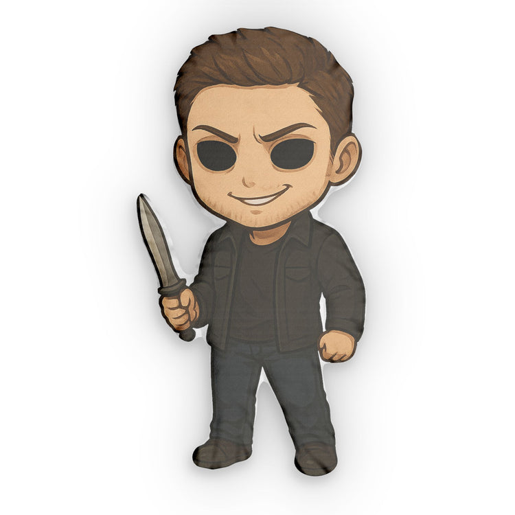 Demon Dean-Shaped Pillow - Fandom-Made