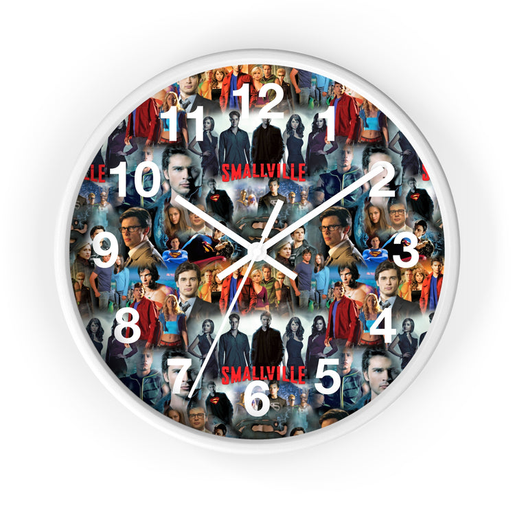 Smallville Collage Wall Clock - Fandom-Made