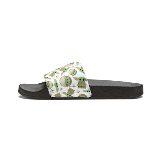 Grogu All-Over Print Youth Slides - Fandom-Made