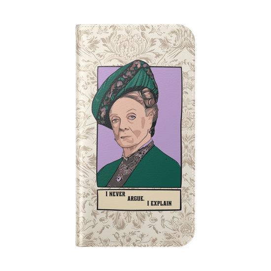 I Never Argue Flip Case - Fandom-Made