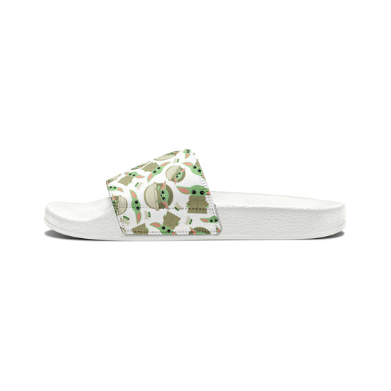 Grogu All-Over Print Youth Slides - Fandom-Made