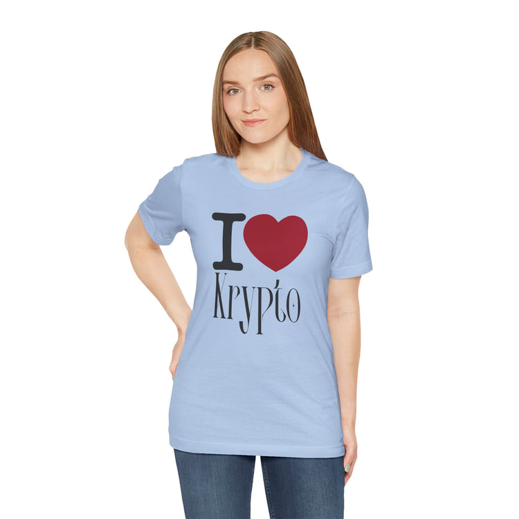 I Love Krypto T-Shirt - Fandom-Made