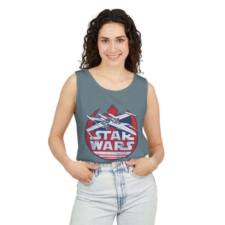 Patriotic X-wing Tank Top - Fandom-Made