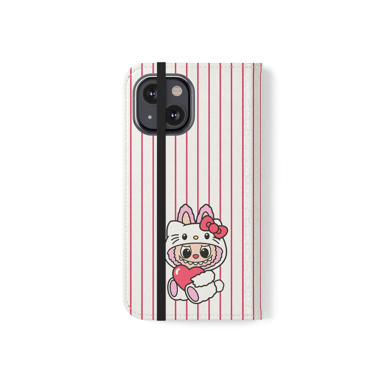 Bubu Kitty Flip Case - Fandom-Made