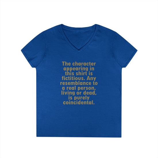 Fictional Character V-Neck Tee - Fandom-Made