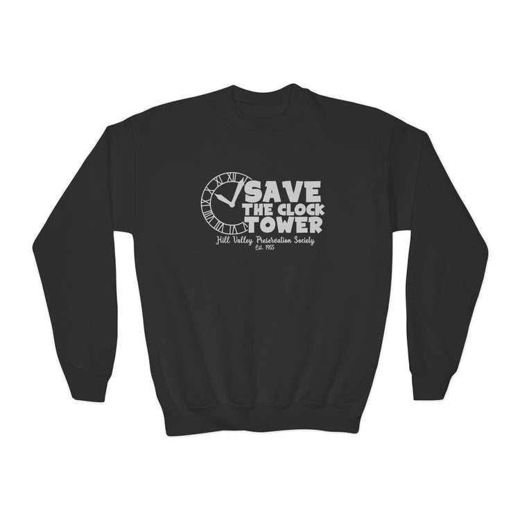 Save The Clock Tower Youth Sweatshirt - Fandom-Made