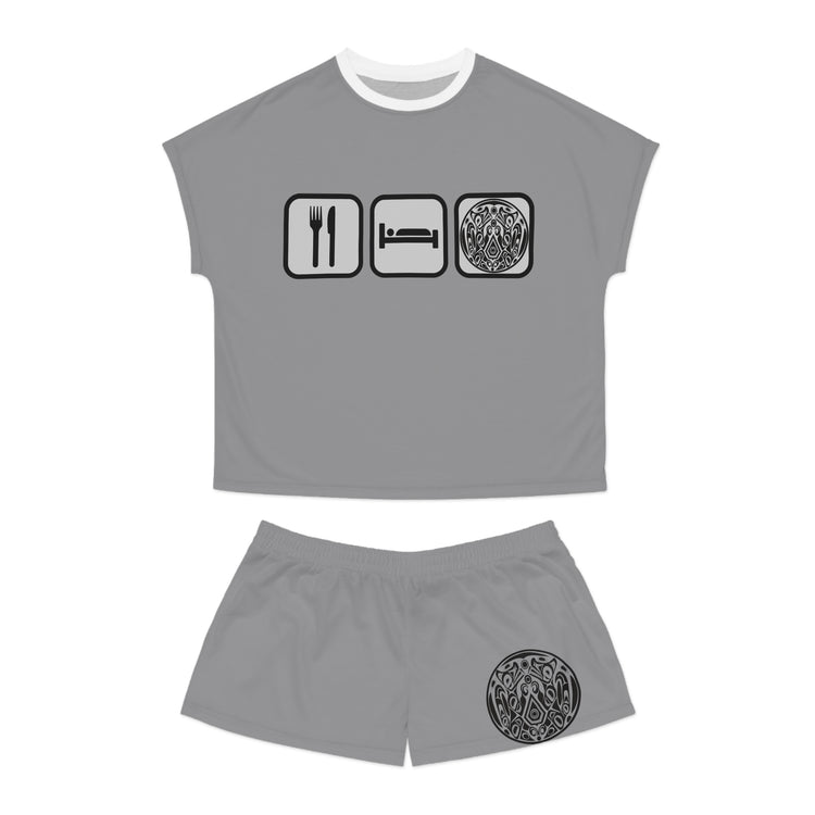 Eat Sleep Quileute Tribe Women's Pajama Set - Fandom-Made