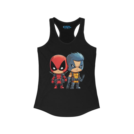 Cute Chimichangas Racerback Tank - Fandom-Made
