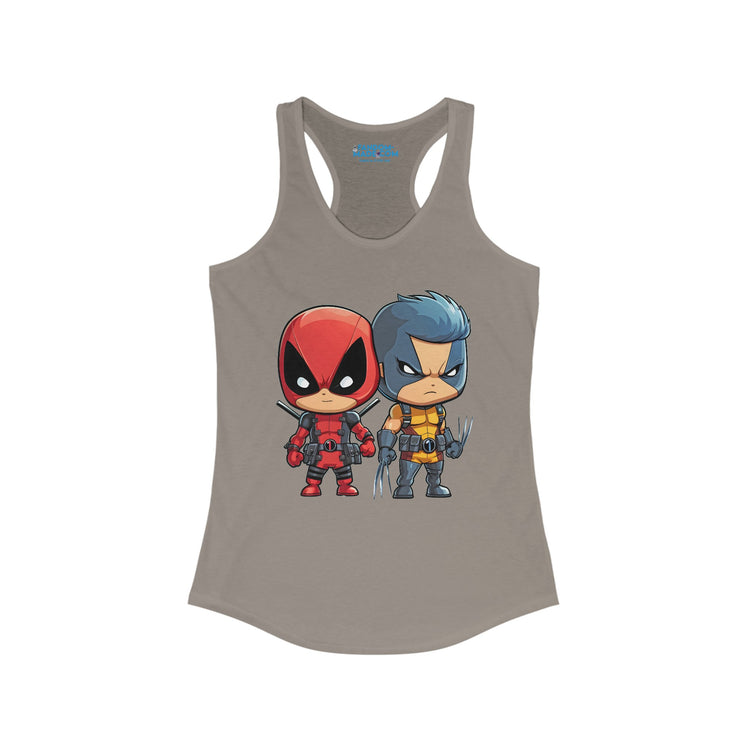 Cute Chimichangas Racerback Tank - Fandom-Made