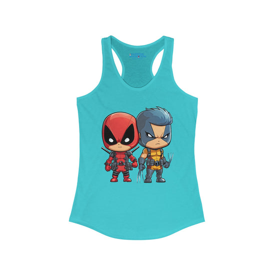 Cute Chimichangas Racerback Tank - Fandom-Made