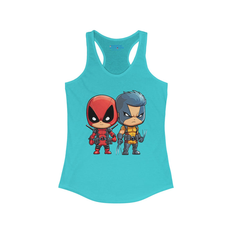 Cute Chimichangas Racerback Tank - Fandom-Made