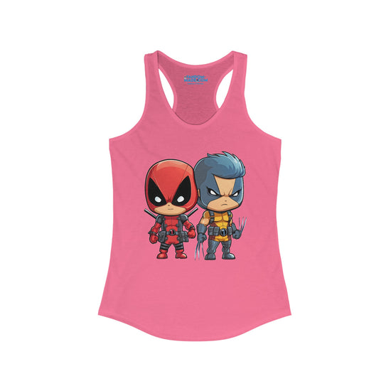 Cute Chimichangas Racerback Tank - Fandom-Made