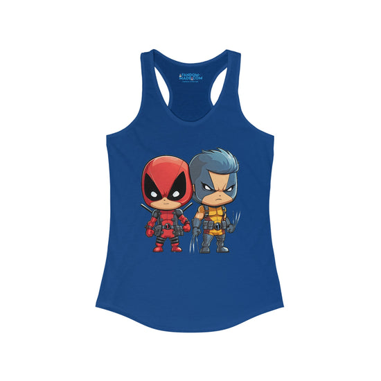 Cute Chimichangas Racerback Tank - Fandom-Made