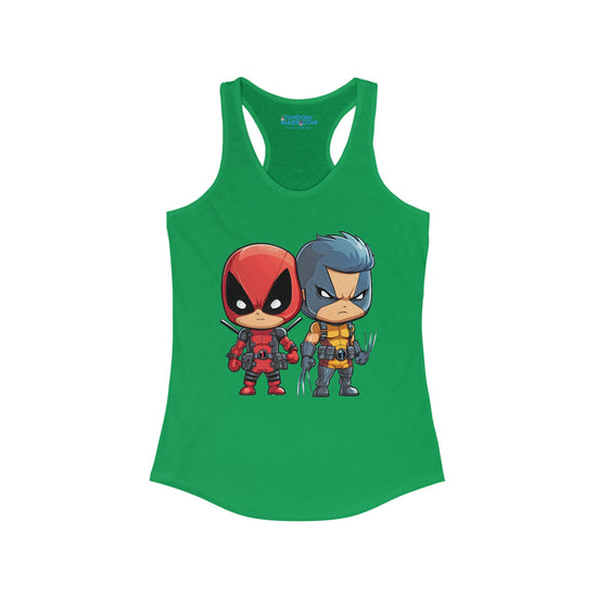 Cute Chimichangas Racerback Tank - Fandom-Made