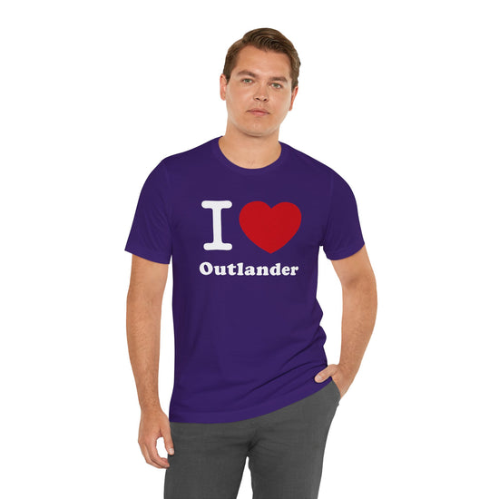 I Love Outlander T-Shirt - Fandom-Made
