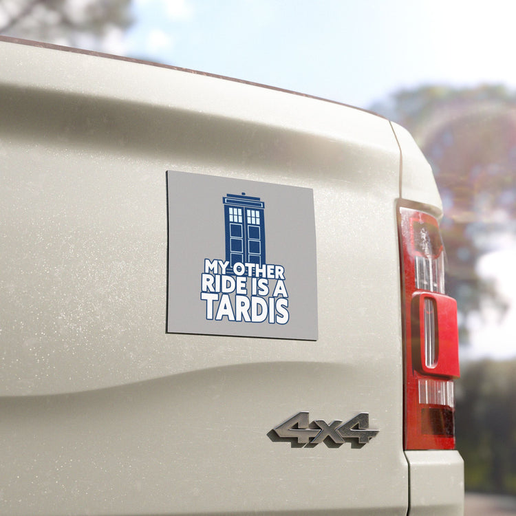 My Other Ride Is a Tardis Car Magnet - Fandom-Made