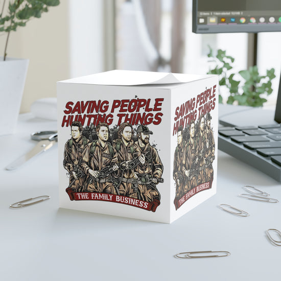 Supernaturalbusters Note Cube - Fandom-Made