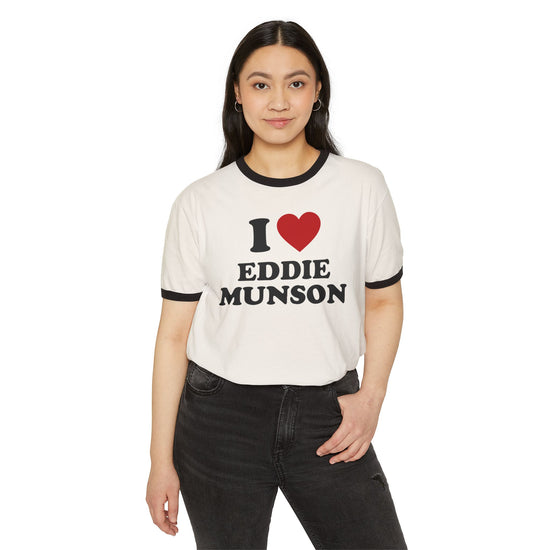 I Love Eddie Munson T-Shirt - Fandom-Made