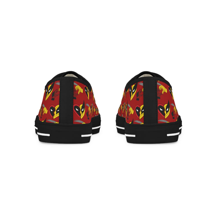 Deadpool Wolverine Besties Men's Sneakers - Fandom-Made