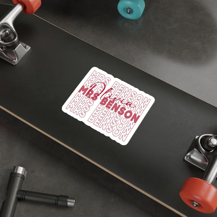 Mrs. Olivia Benson Die-Cut Sticker