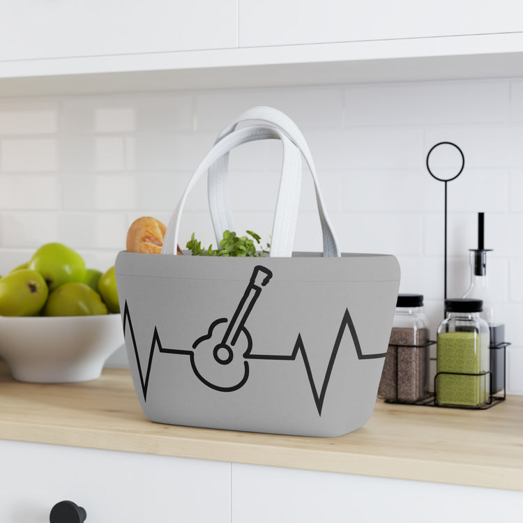 My Heart Beats For Guitarists Lunch Bag - Fandom-Made