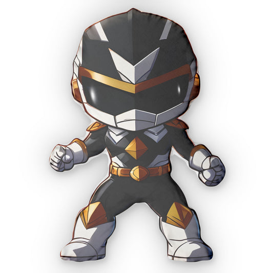 Black Ranger-Shaped Pillow - Fandom-Made