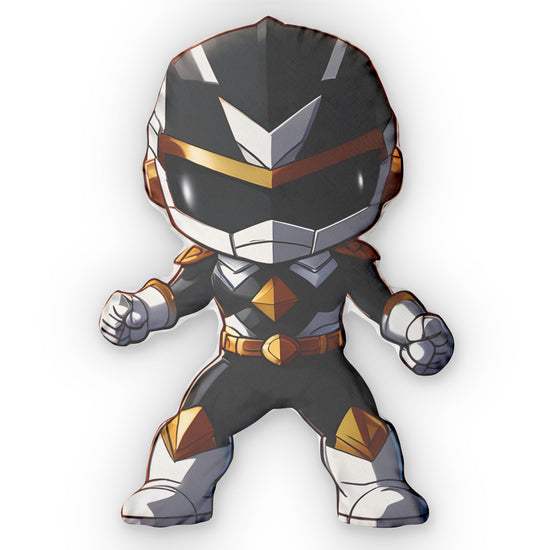 Black Ranger-Shaped Pillow - Fandom-Made