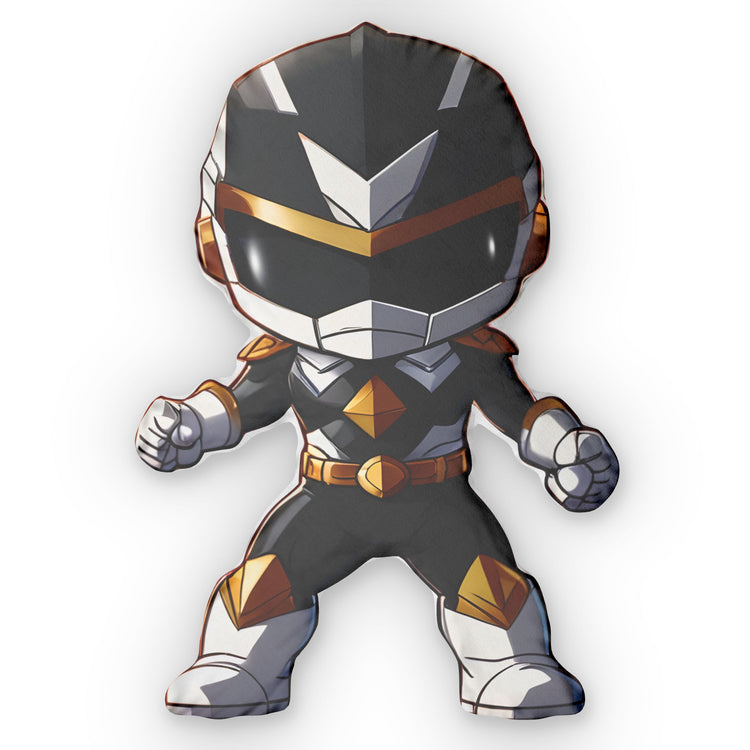 Black Ranger-Shaped Pillow - Fandom-Made
