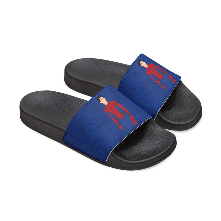 Spider-Man All-Over Print Youth Removable-Strap Sandals - Fandom-Made