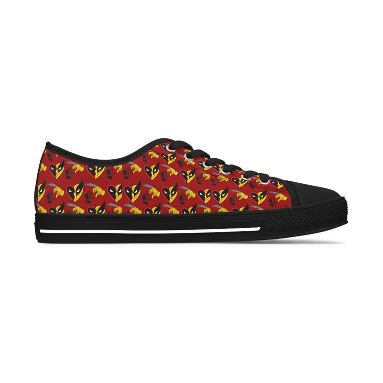 Wolverine Deadpool Besties Women's Sneakers - Fandom-Made