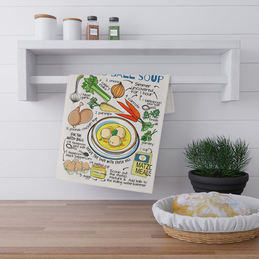 Matzo Ball Soup Kitchen Towel - Fandom-Made