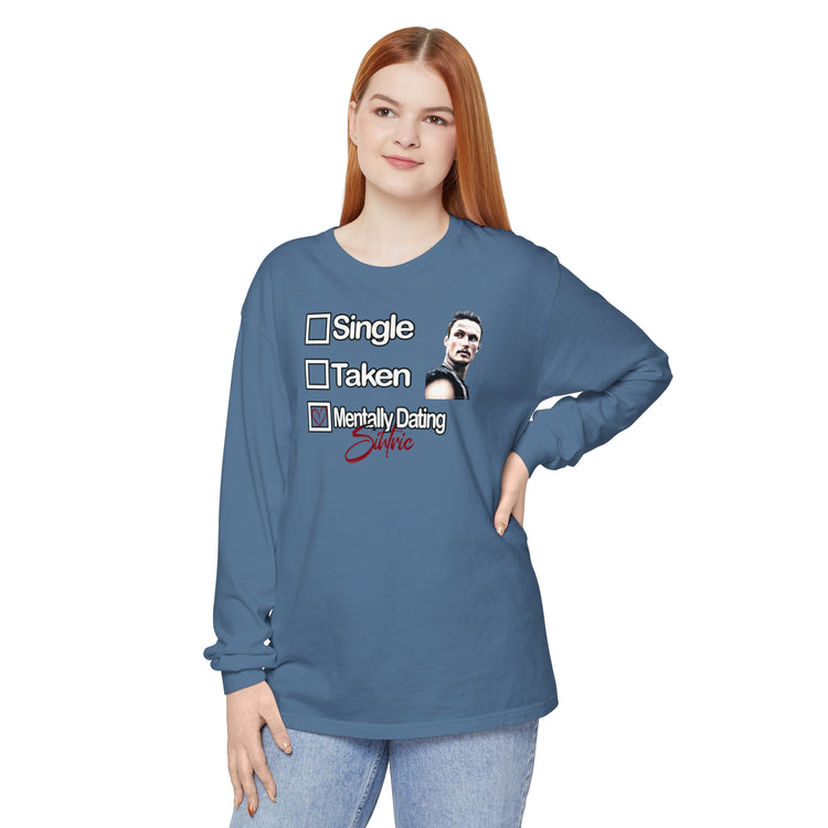 Mentally Dating Sihtric Long Sleeve T-Shirt - Fandom-Made