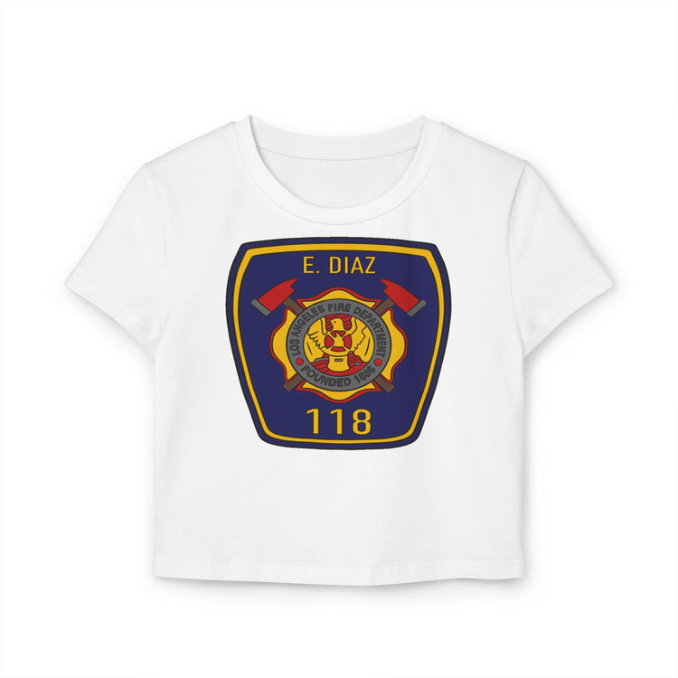 Eddie Diaz Baby Tee - Fandom-Made