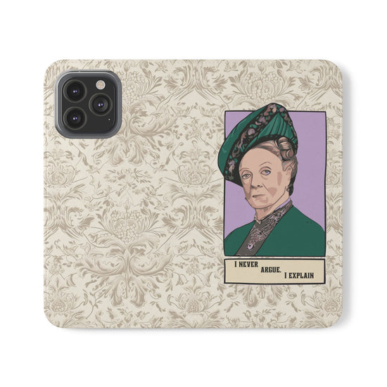 I Never Argue Flip Case - Fandom-Made