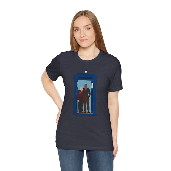 The Fifteenth Doctor and Ruby T-Shirt - Fandom-Made