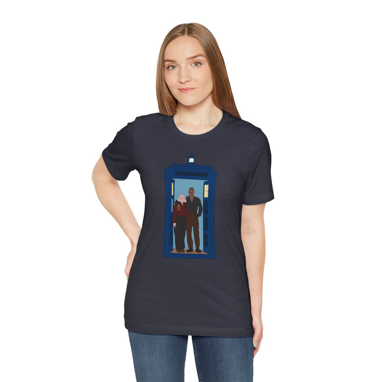 The Fifteenth Doctor and Ruby T-Shirt - Fandom-Made