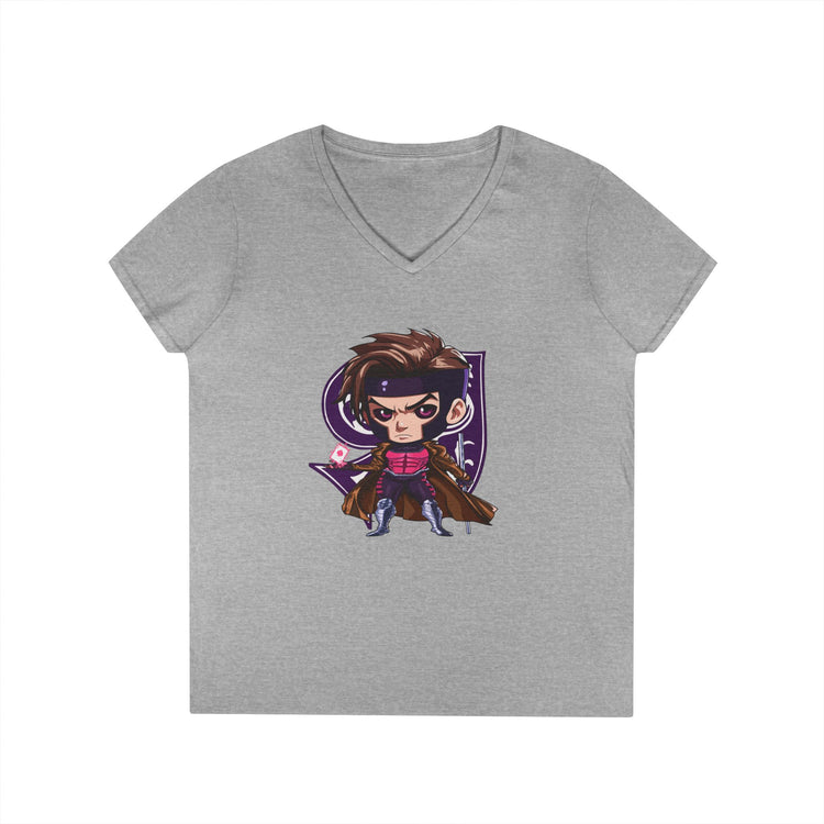 Gambit V-Neck T-Shirt - Fandom-Made
