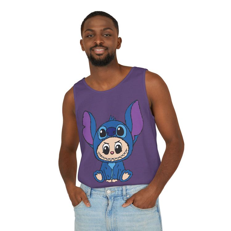 Bubu Stitch Tank Top - Fandom-Made