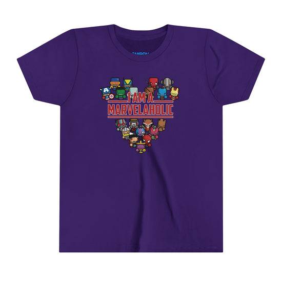Marvelaholic Youth Tee - Fandom-Made