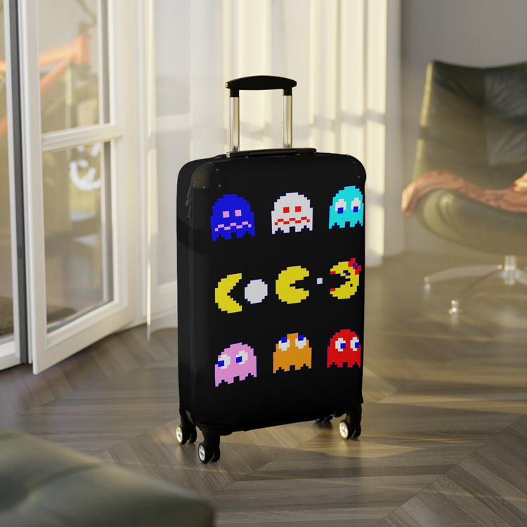 Pacman Luggage Cover - Fandom-Made