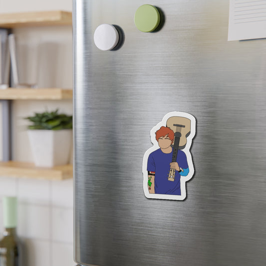 Ed Sheeran Die-Cut Magnet - Fandom-Made