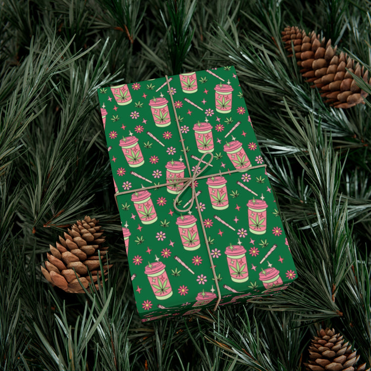 Highly Caffeinated All Over Print Gift Wrap - Fandom-Made