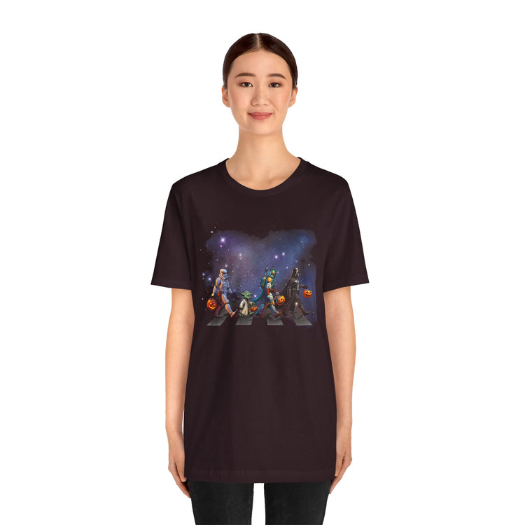 Galaxy Walking Unisex T-Shirt - Fandom-Made
