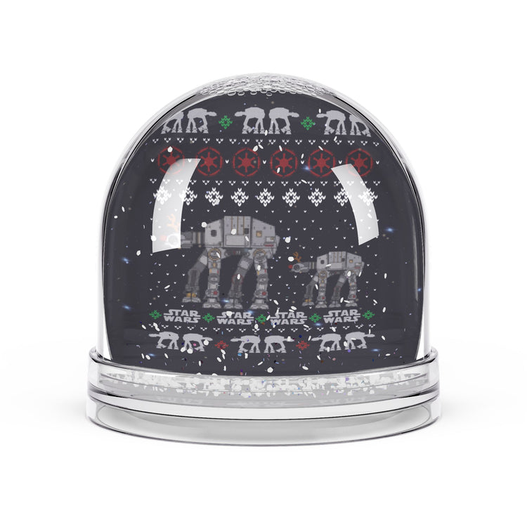 Ata Boy Ugly Christmas Snow Globe