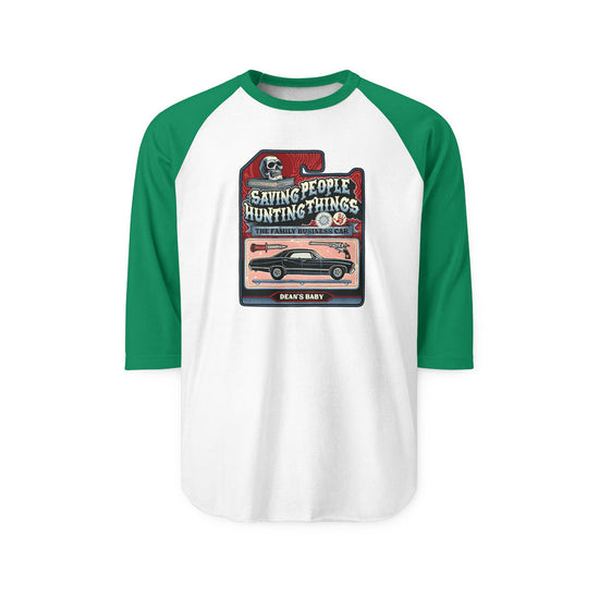 Dean's Baby 3/4 Raglan Shirt - Fandom-Made