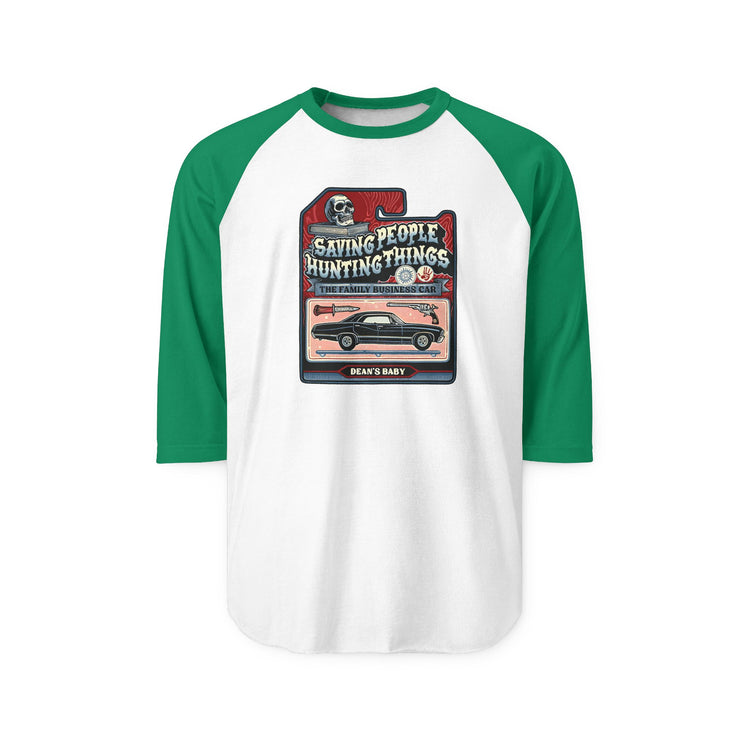 Dean's Baby 3/4 Raglan Shirt - Fandom-Made