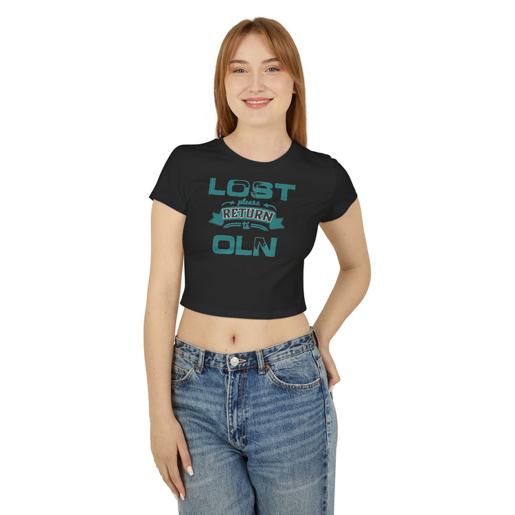 Lost Return To... OLN Baby Tee - Fandom-Made