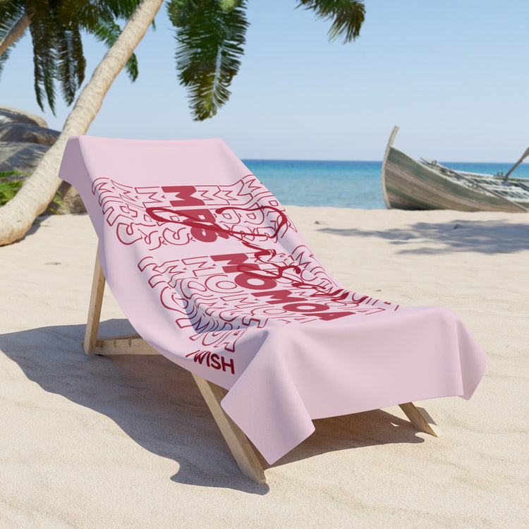 Mrs. Momoa Beach Towel